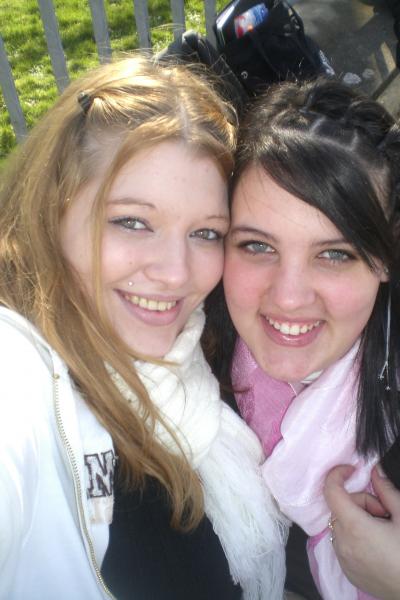Moi et Audrey alias la sorciere 
